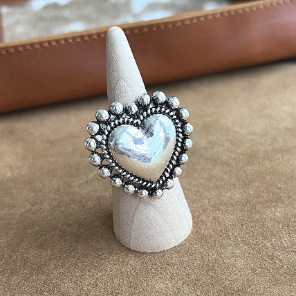 Heart Concho Ring