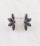 Semi Stone Post Earrings