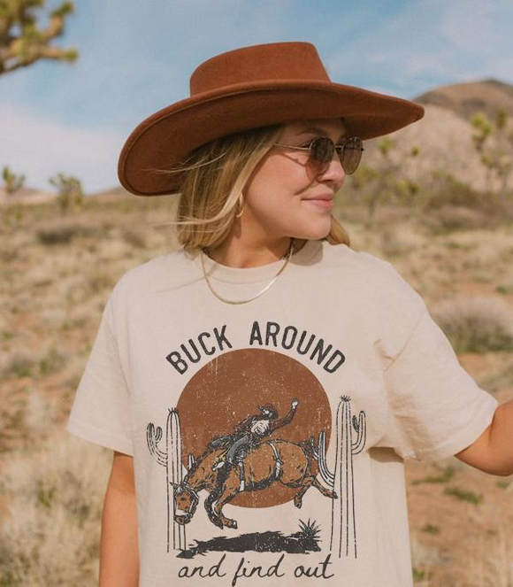 Buck Around & Find Out Graphic Tee