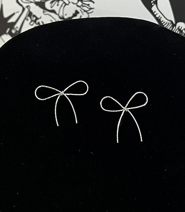 Rope Bow Earrings