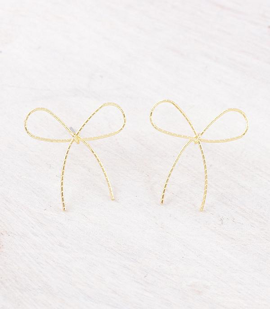 Rope Bow Earrings