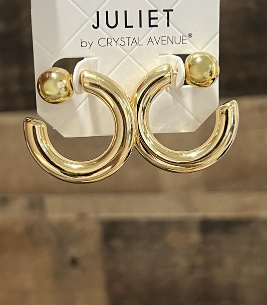 Ear Jacket Hoop Earrings