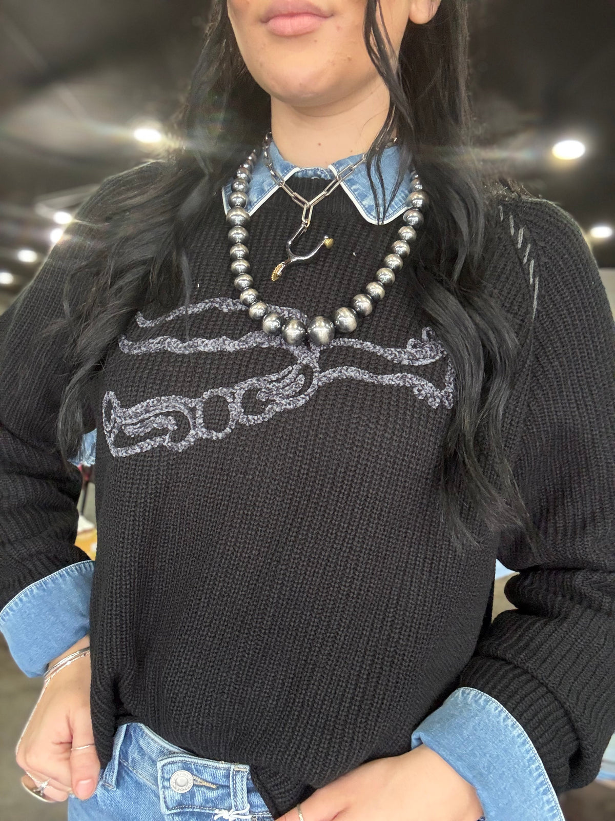 Knit ‘Em Cowboy *Midnight