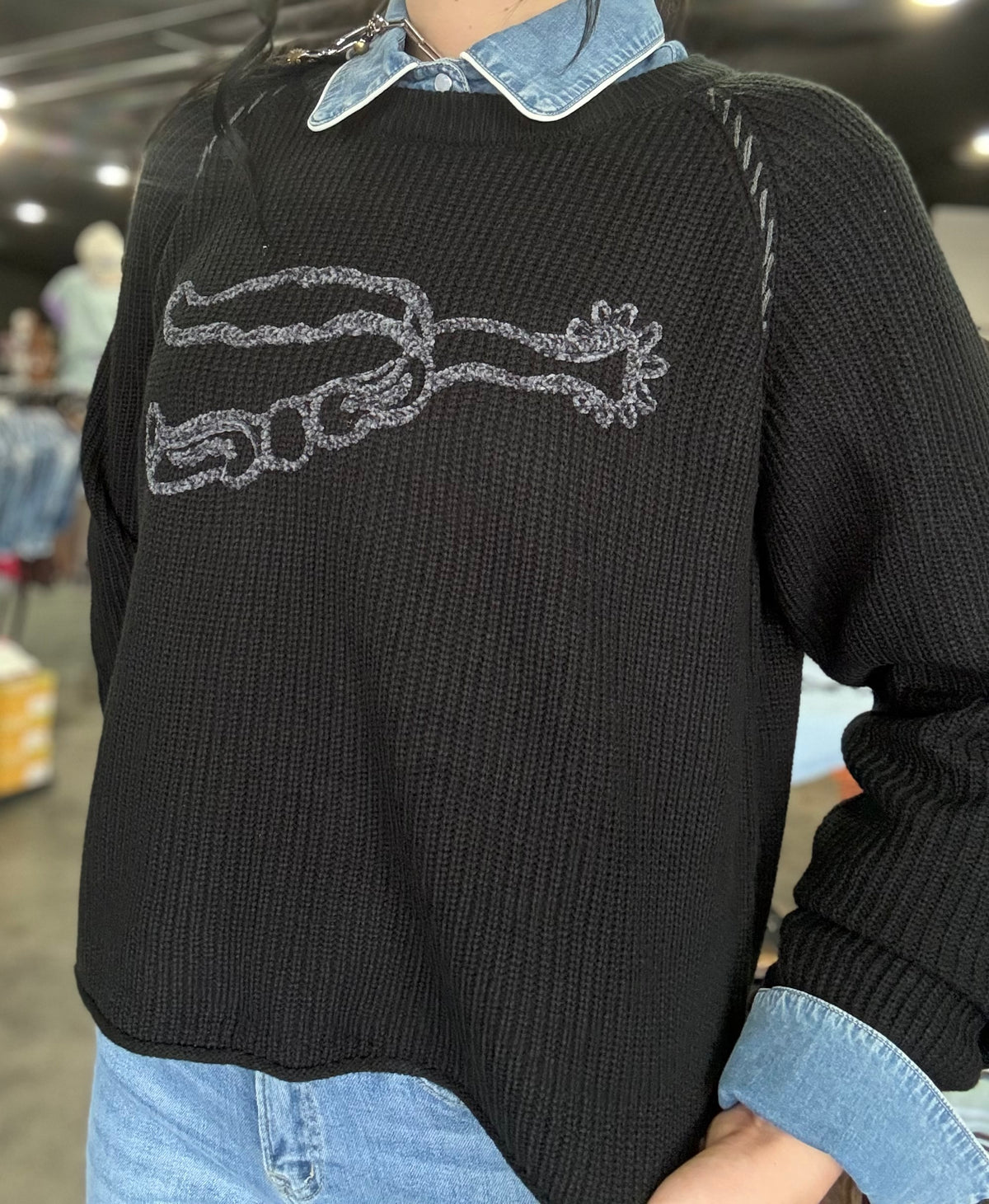 Knit ‘Em Cowboy *Midnight