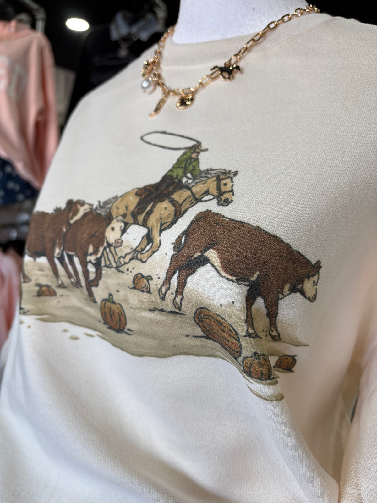 The Cowboys and Pumpkins Sweatshirt