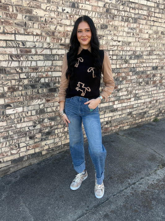 The Janey Top *Tan