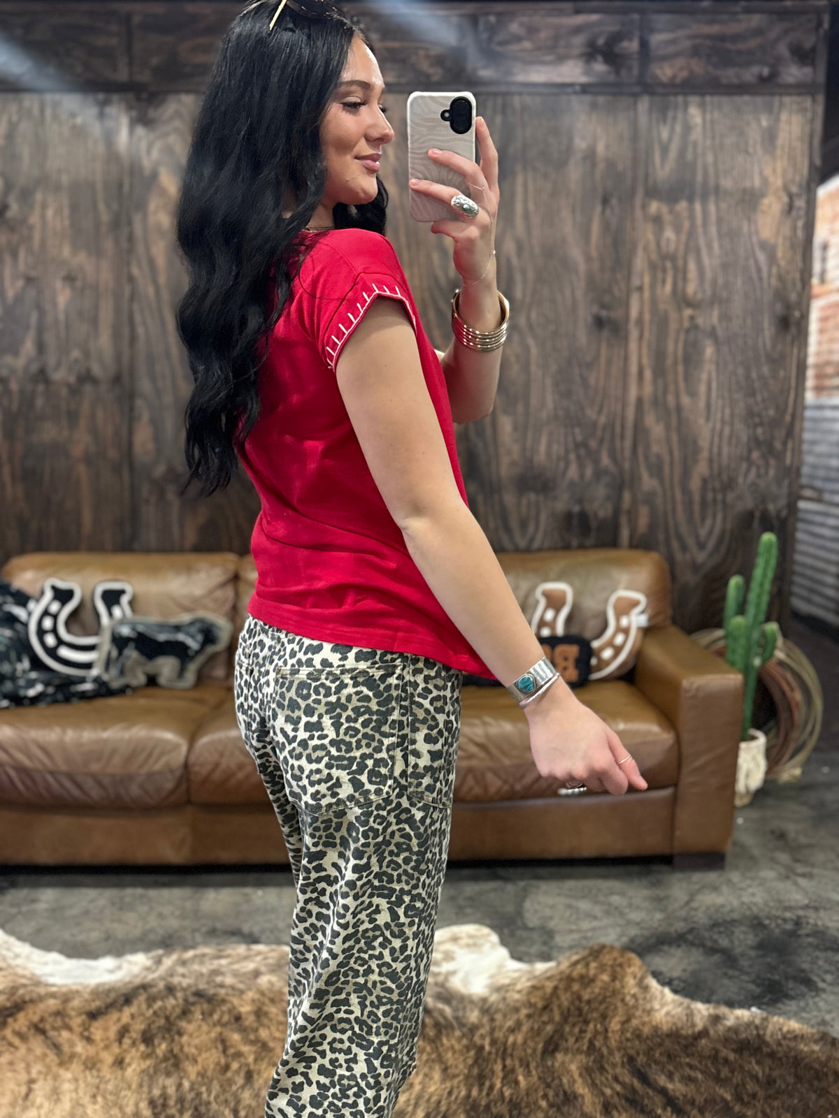The Clara Top *Red