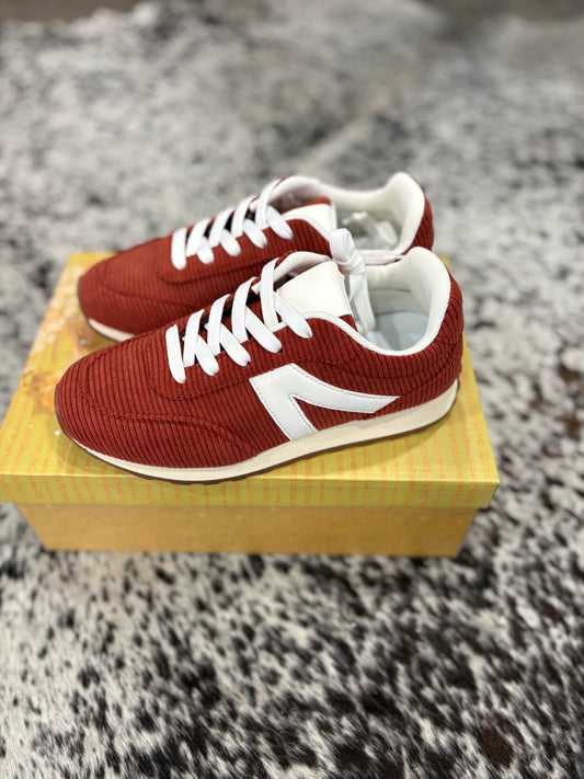 The Joelle Sneaker *Rust