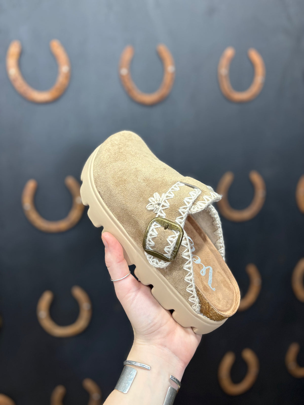 The Nevada Clog *Taupe