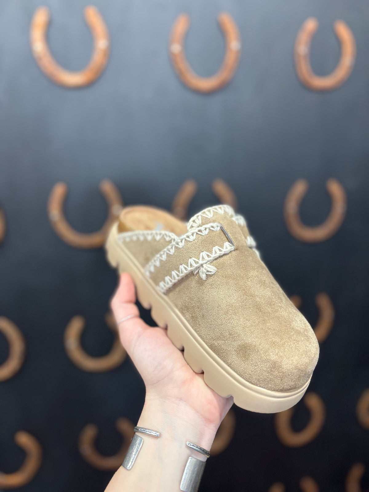 The Nevada Clog *Taupe