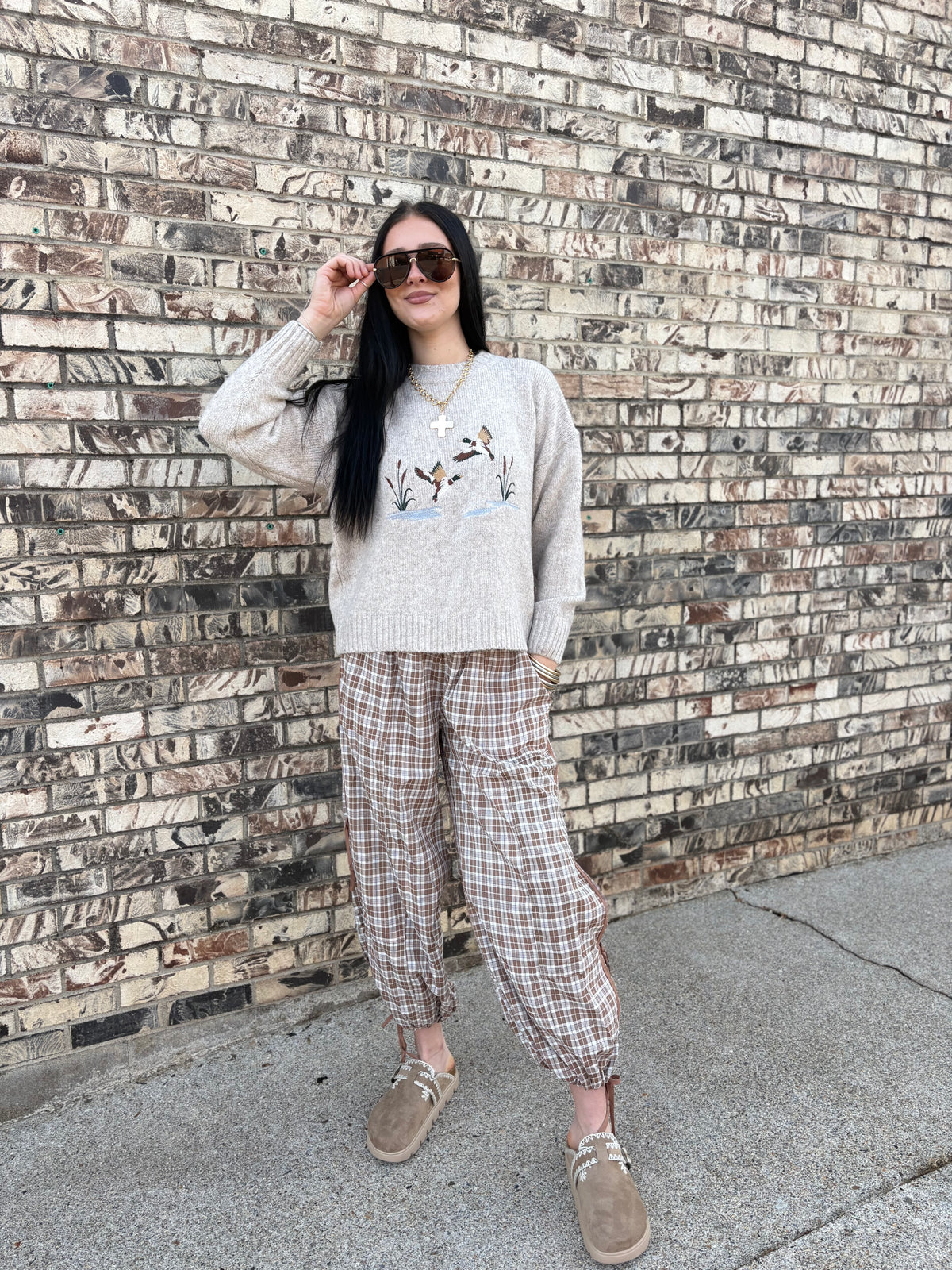 The Baylor Sweater * Cream