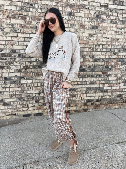 The Baylor Sweater * Cream