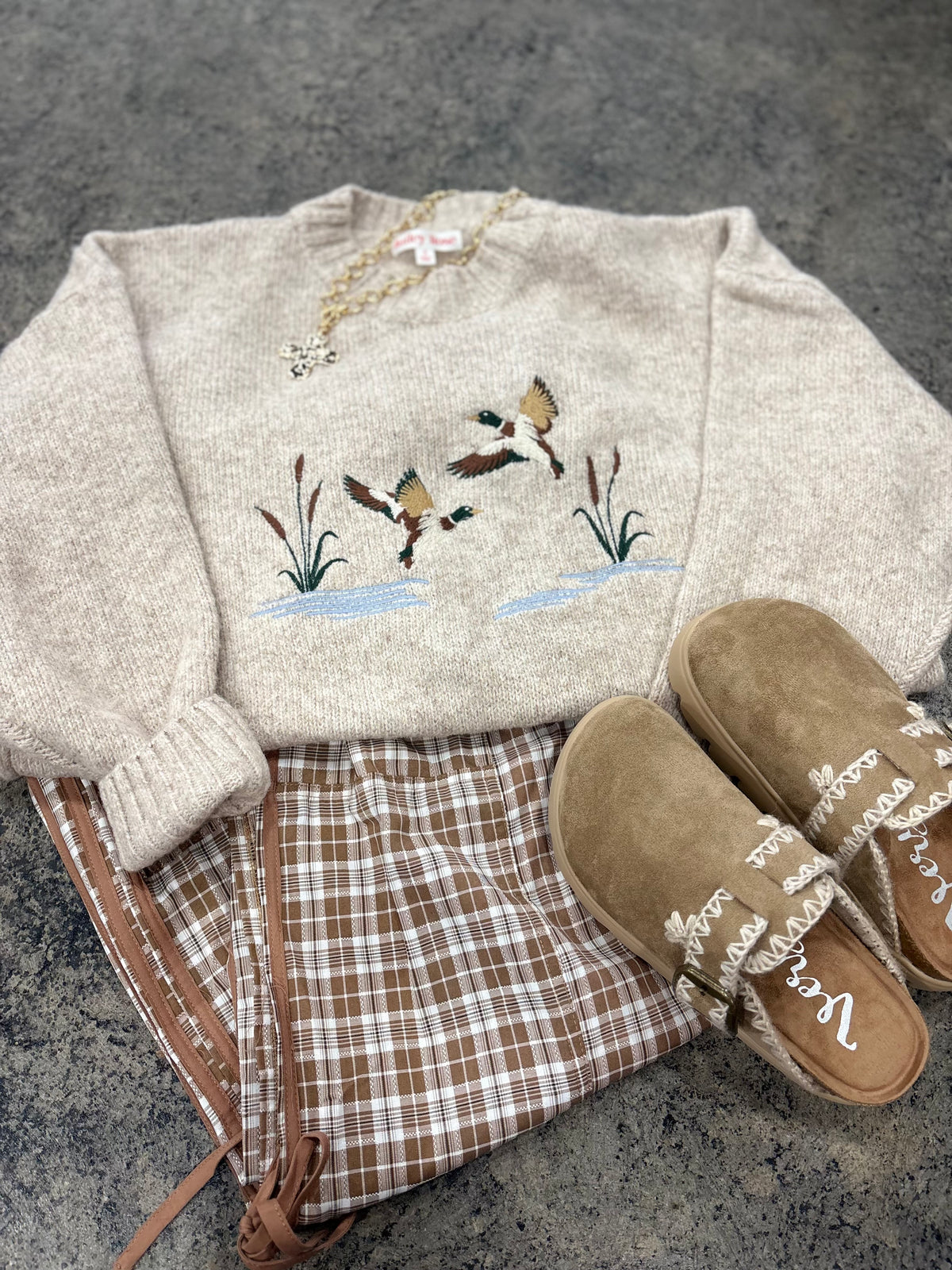 The Baylor Sweater * Cream
