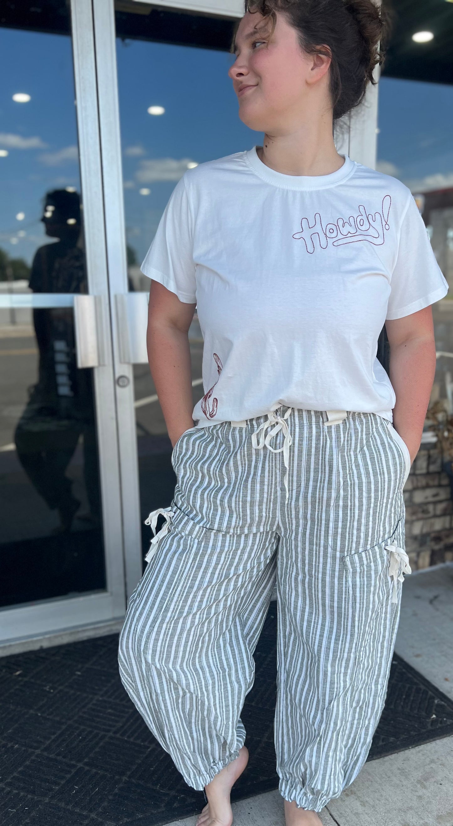 The Izzy Striped Joggers