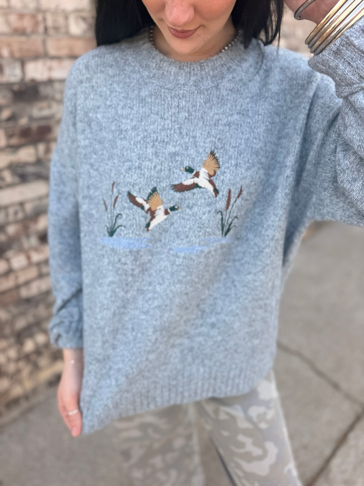 The Baylor Sweater * Grey