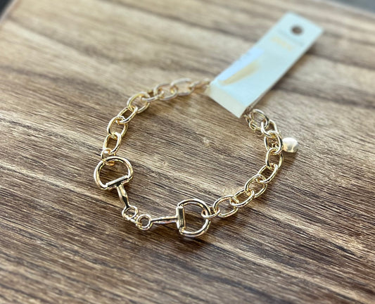 Gold Bit Bracelet
