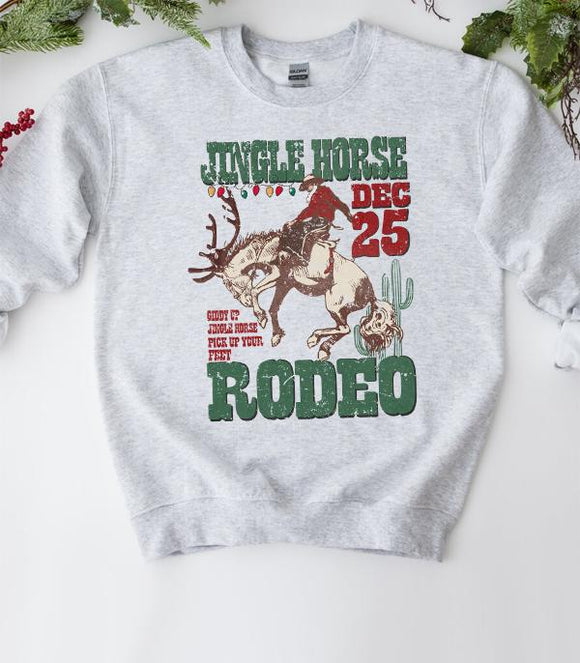 Jingle Horse Rodeo Sweatshirt