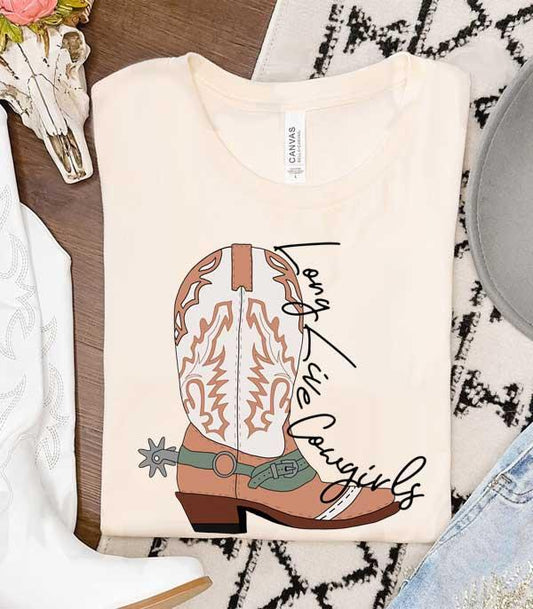Long Live Cowgirls Graphic Tee