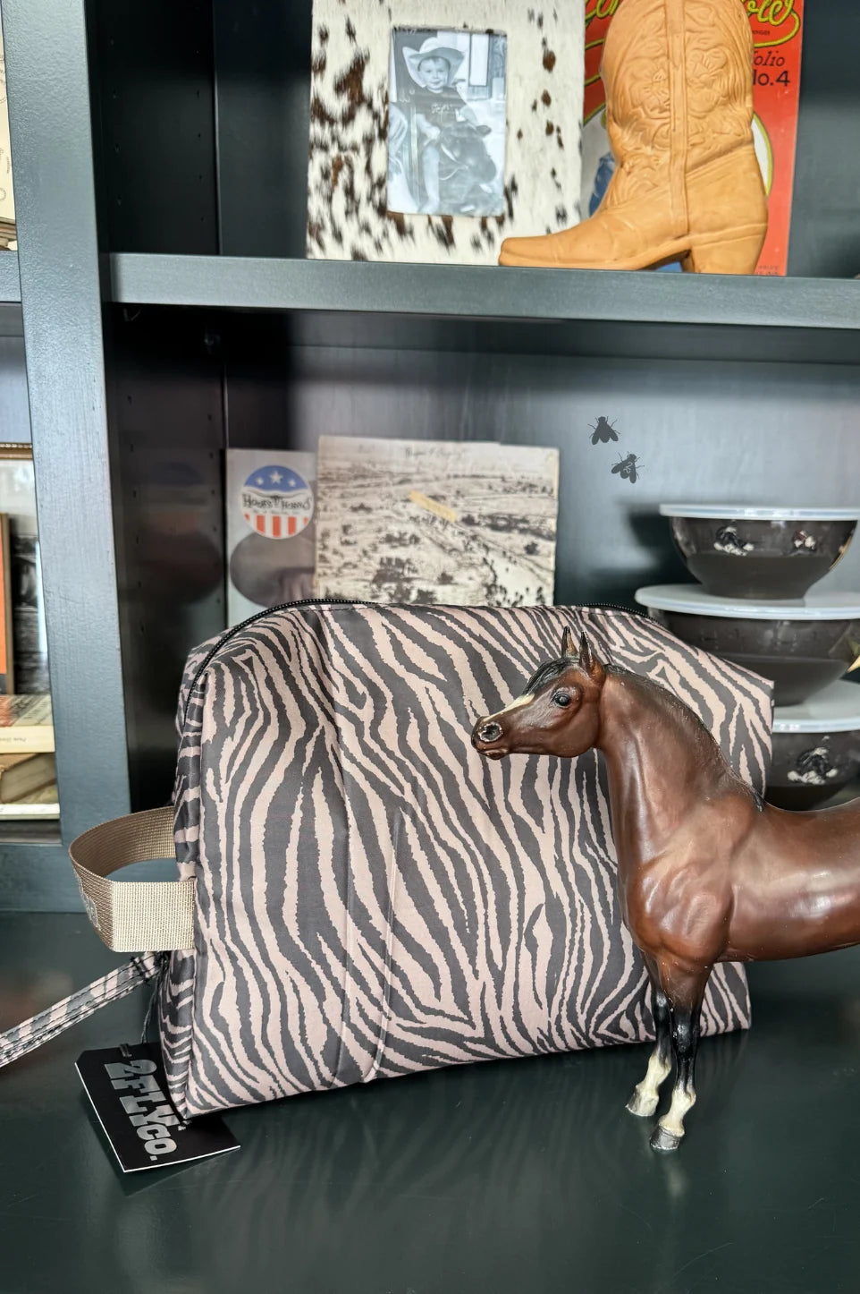 The Zebra Traveler Bag