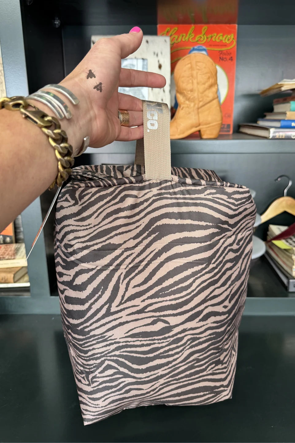 The Zebra Traveler Bag