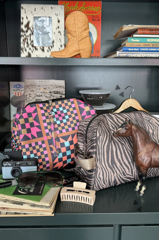 The Zebra Traveler Bag