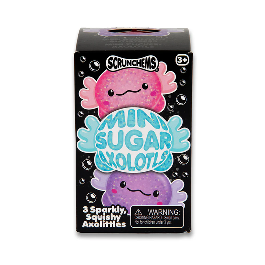 Mini Sugar Axolotls Squishy Fidget Toy (3pc)