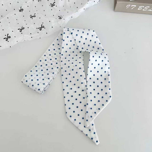 Polka Dot Twilly *White