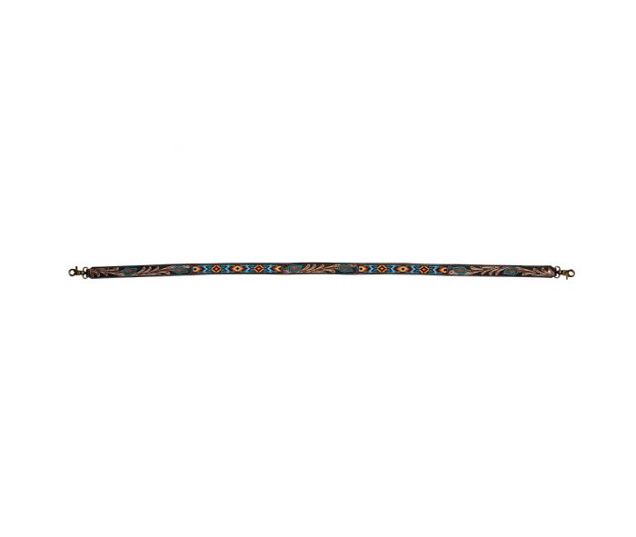Blazing Sun Hand Tooled Strap