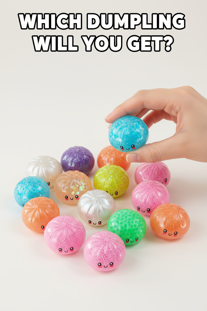 Squishy Mystery Mini Petite 2.5" Dumpling Toy