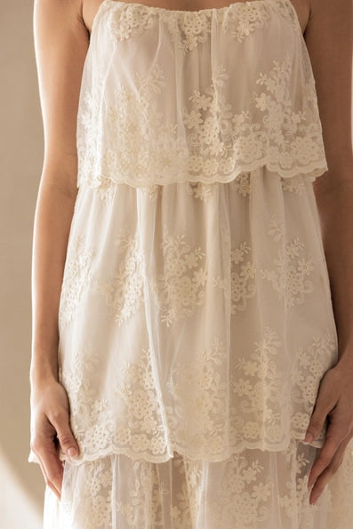Ivory Lace Daydream Dress