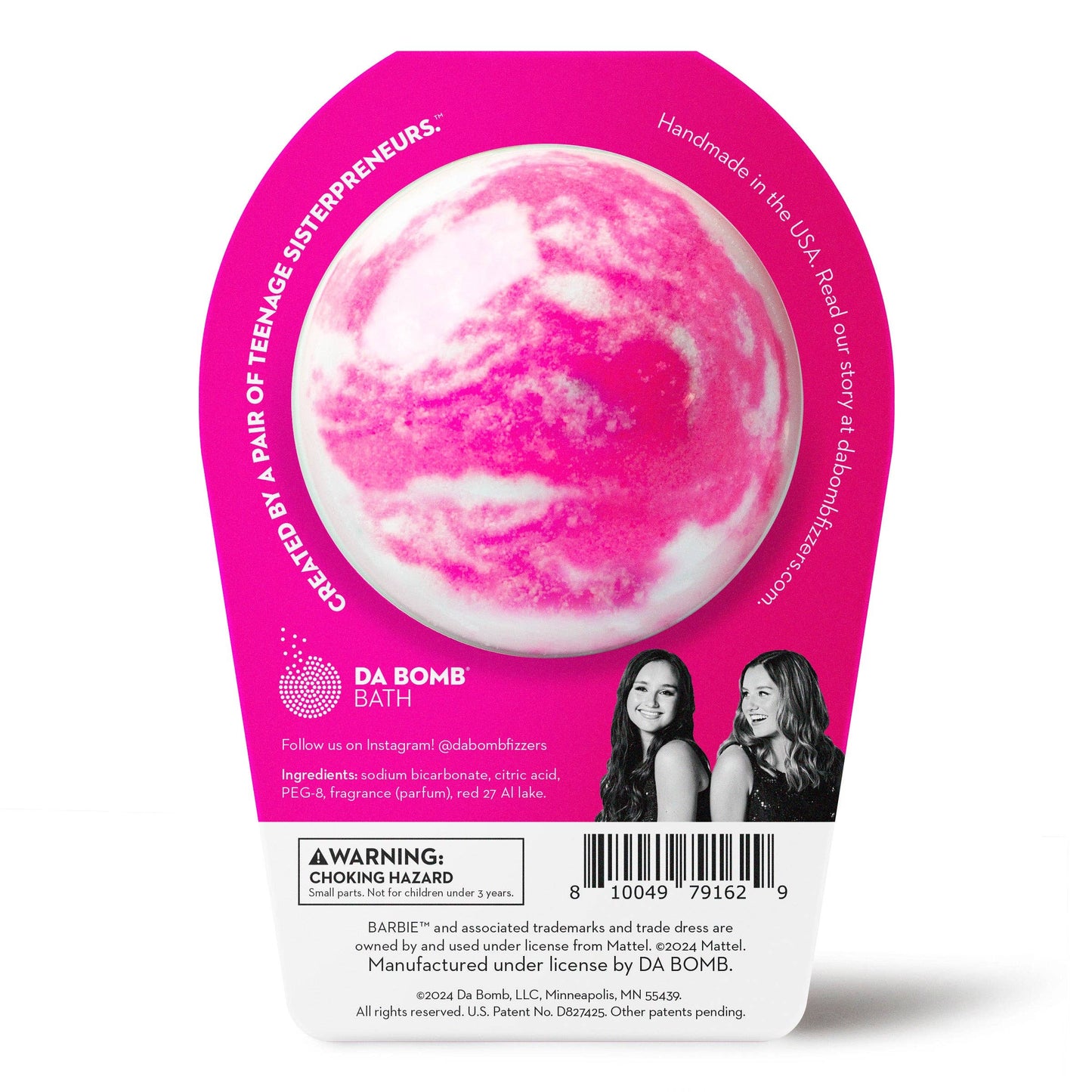 Barbie™ Bomb (Pink Swirl)