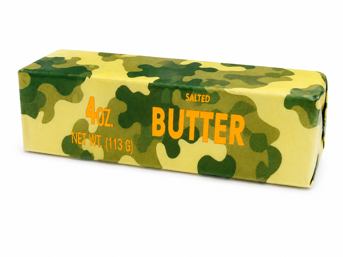 Camouflage Butter Squishy