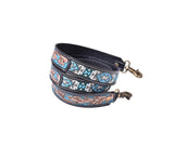 Fireside Glimmer Hand Tooled Strap