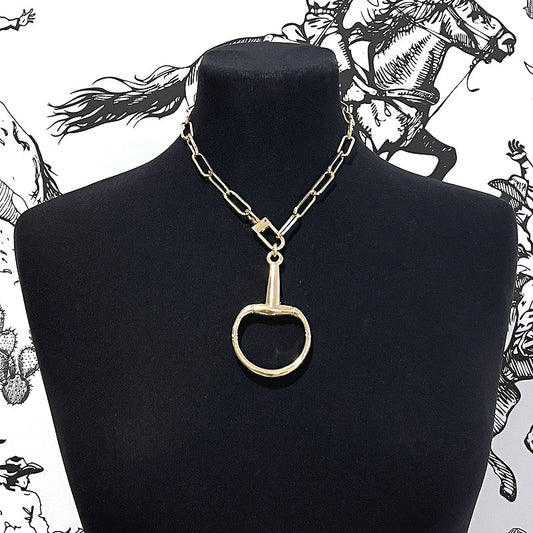 Horse Bit Necklace-Large
