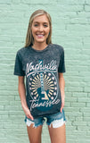 Nashville Tennessee Mineral Wash Graphic Tee