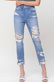 Distressed Vintage Mom Jeans