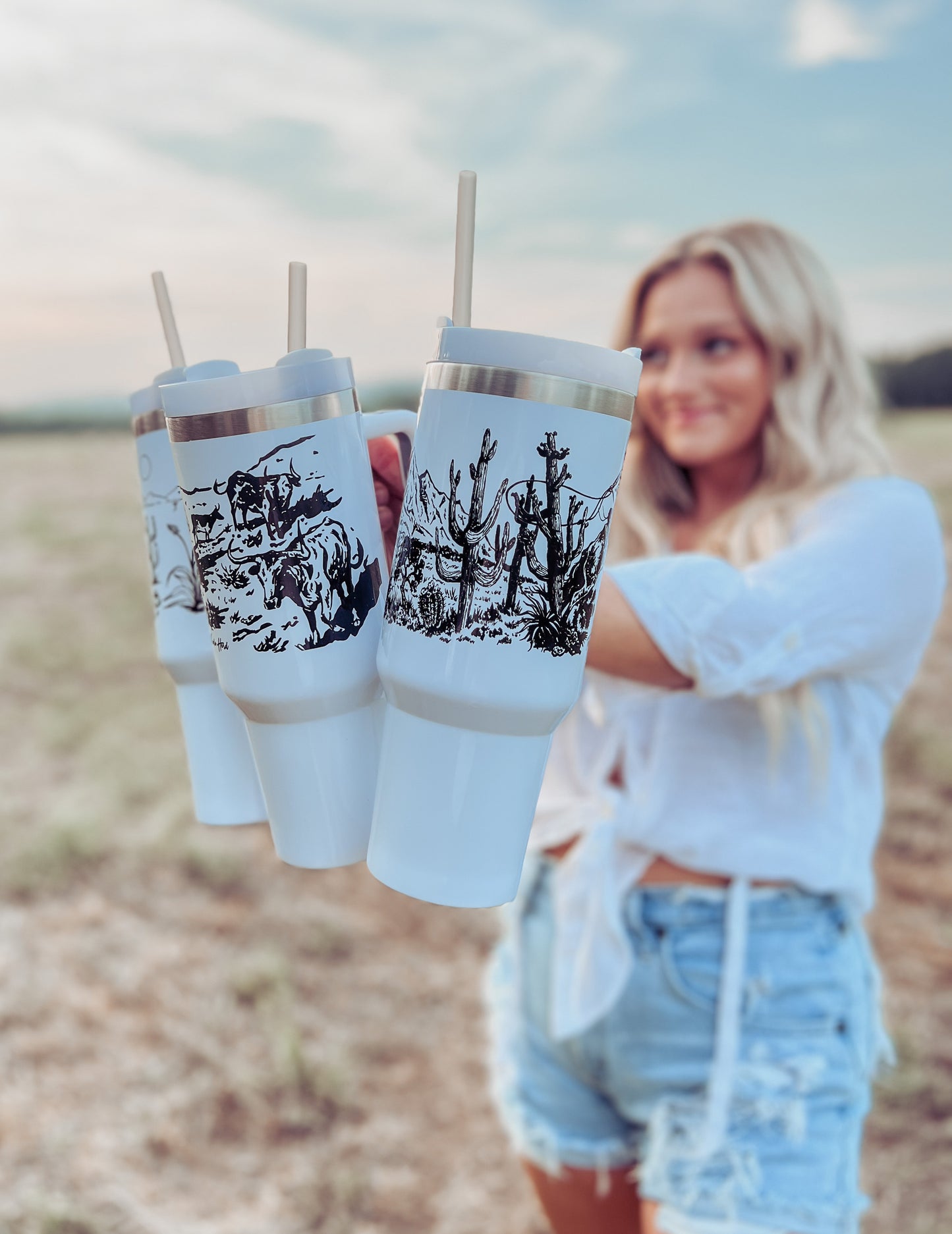 Blu’s Lucky Lasso 40oz Mega Tumbler