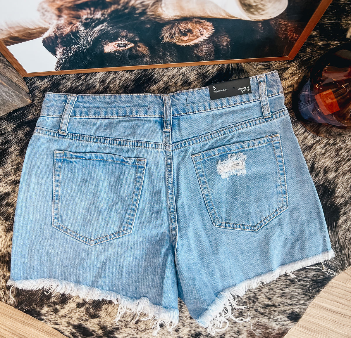 The Gracie Distressed Shorts