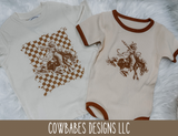 Toddler Checkered Graphic Tee