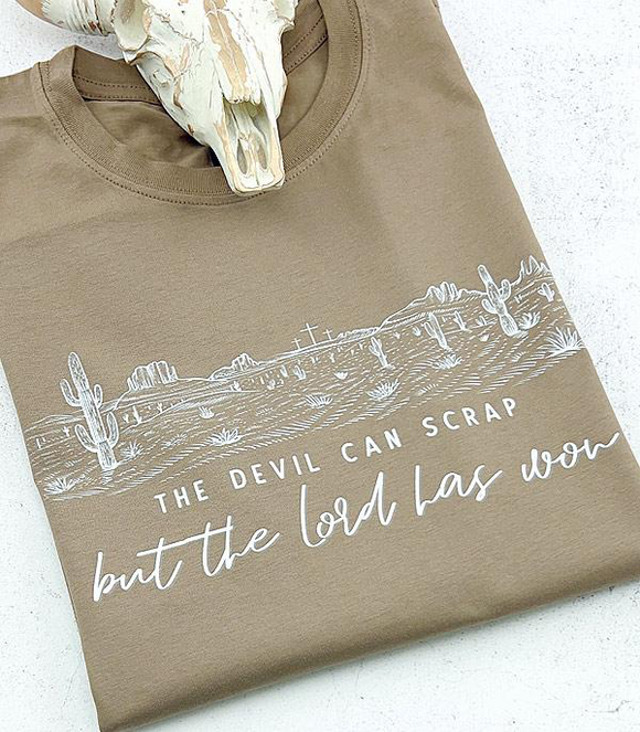 The Lord has Won Graphic Tee