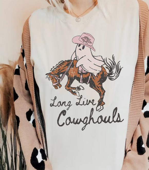 Long Live Cowghouls Graphic Tee