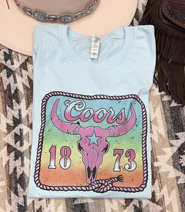 Coors Cowskull Graphic Tee