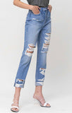 Distressed Vintage Mom Jeans