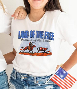 Land of the Free Graphic Tee