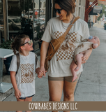 Toddler Checkered Graphic Tee