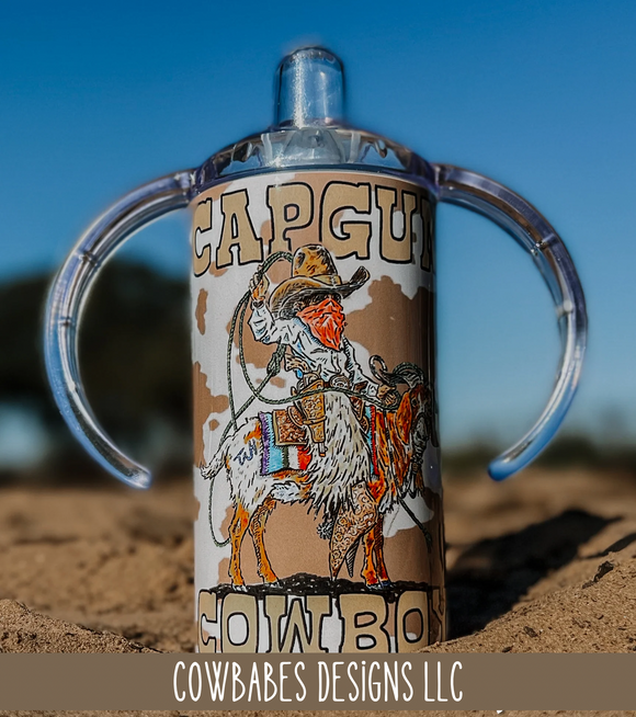 Capgun Cowboy Sippy Tumbler