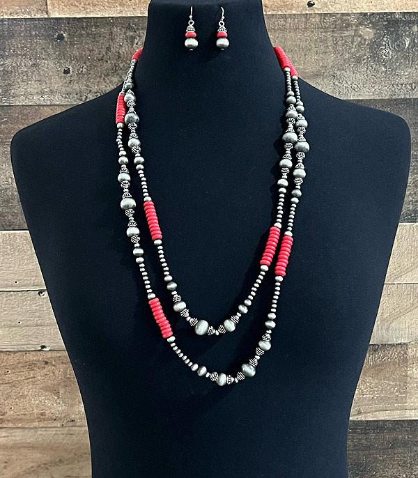 Layered Navajo Necklace Set