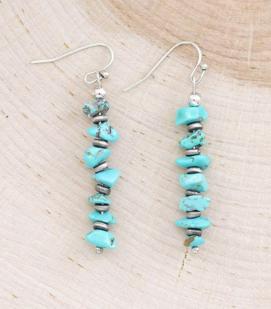 Dangle Rock Navajo Bead Earnings