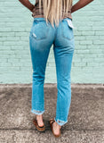 Distressed Vintage Mom Jeans