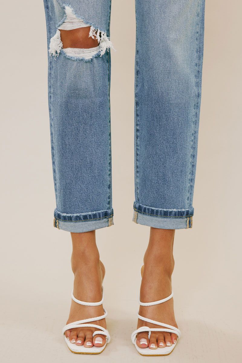 High Rise Mom Jeans